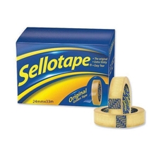 Orignal Sellotape Clear - 25mm x 33m - Pack of 6