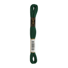 Anchor Soft Embroidery Cotton 10m Skein - Bottle Green