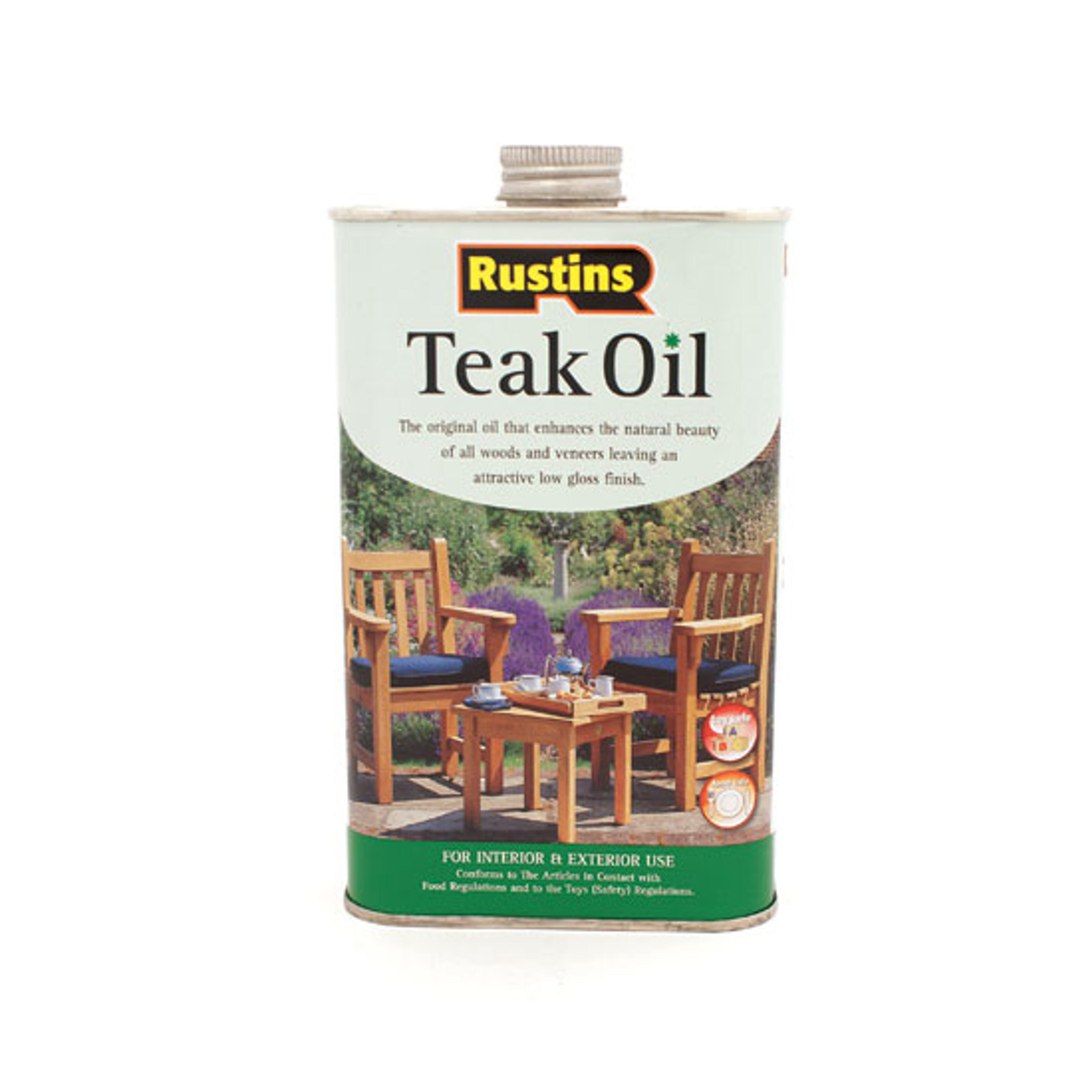 Rustins Teak Oil - 1L
