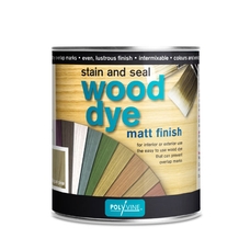 Polyvine Wood Dyes 500ml - Black