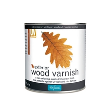 Polyvine Acrylic Exterior Wood Varnish - 1L