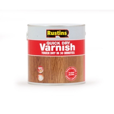 Rustins Quick Dry Acrylic Varnish - Gloss - 2.5L