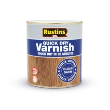 Rustins Acrylic Varnish 250ml - Clear Satin