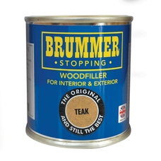 Brummer Stopping Interior & Exterior Wood Filler 250g - Teak