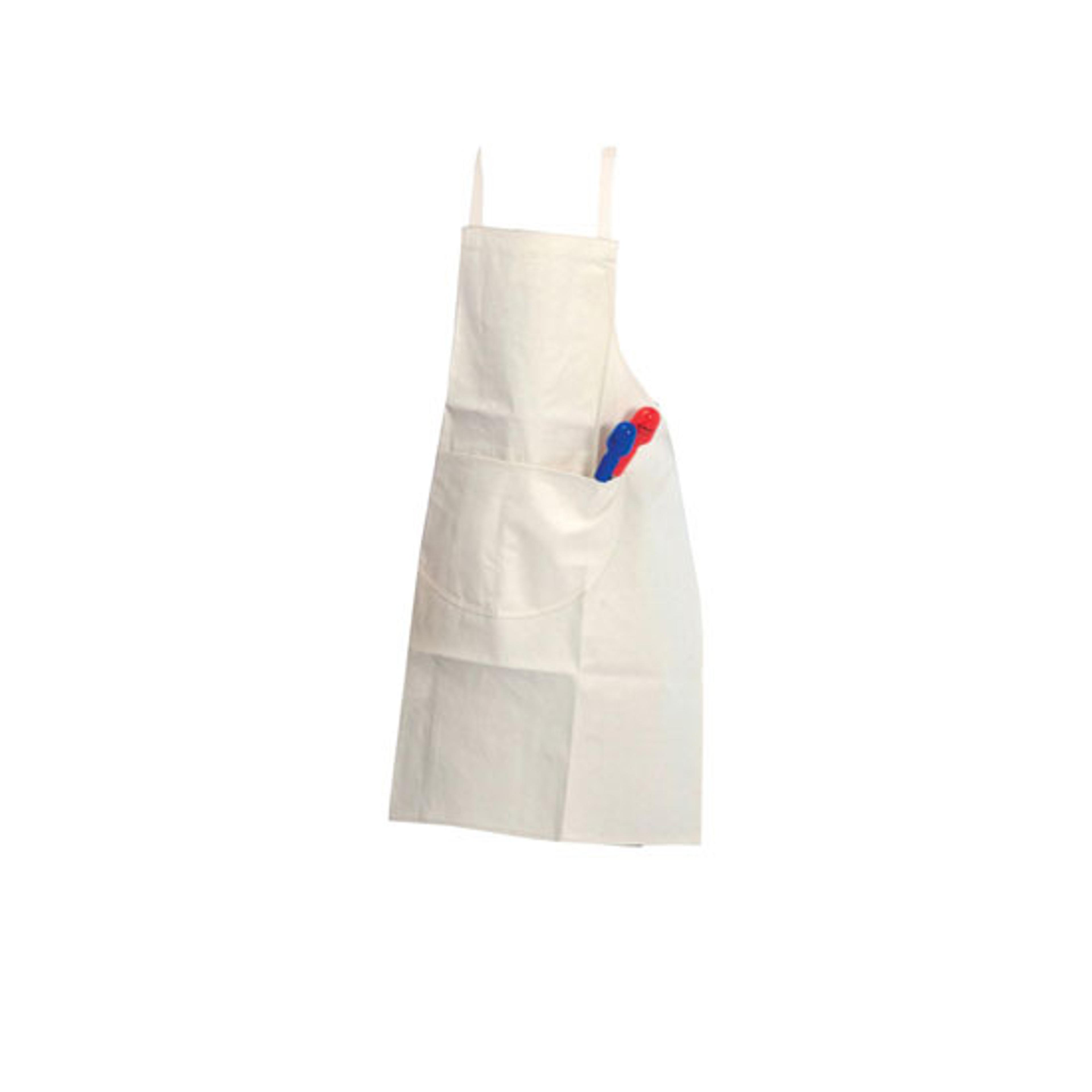 White Cotton Aprons - Standard (28" x 24")