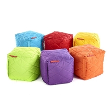 Quilted Small Cubes - Assorted - Pack of 6