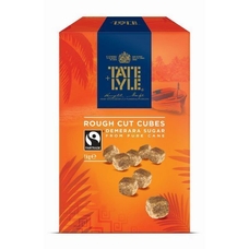 Tate & Lyle Brown Rough Cut Sugar Cubes - 1kg
