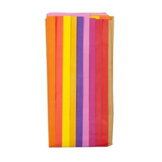 Tissue Warm Colours 750 x 500mm 20 - Pack of 10