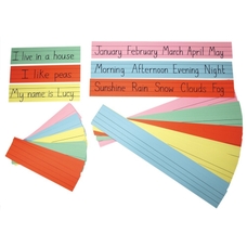 Sentence Strips Rainbow Kraft - Pack of 100
