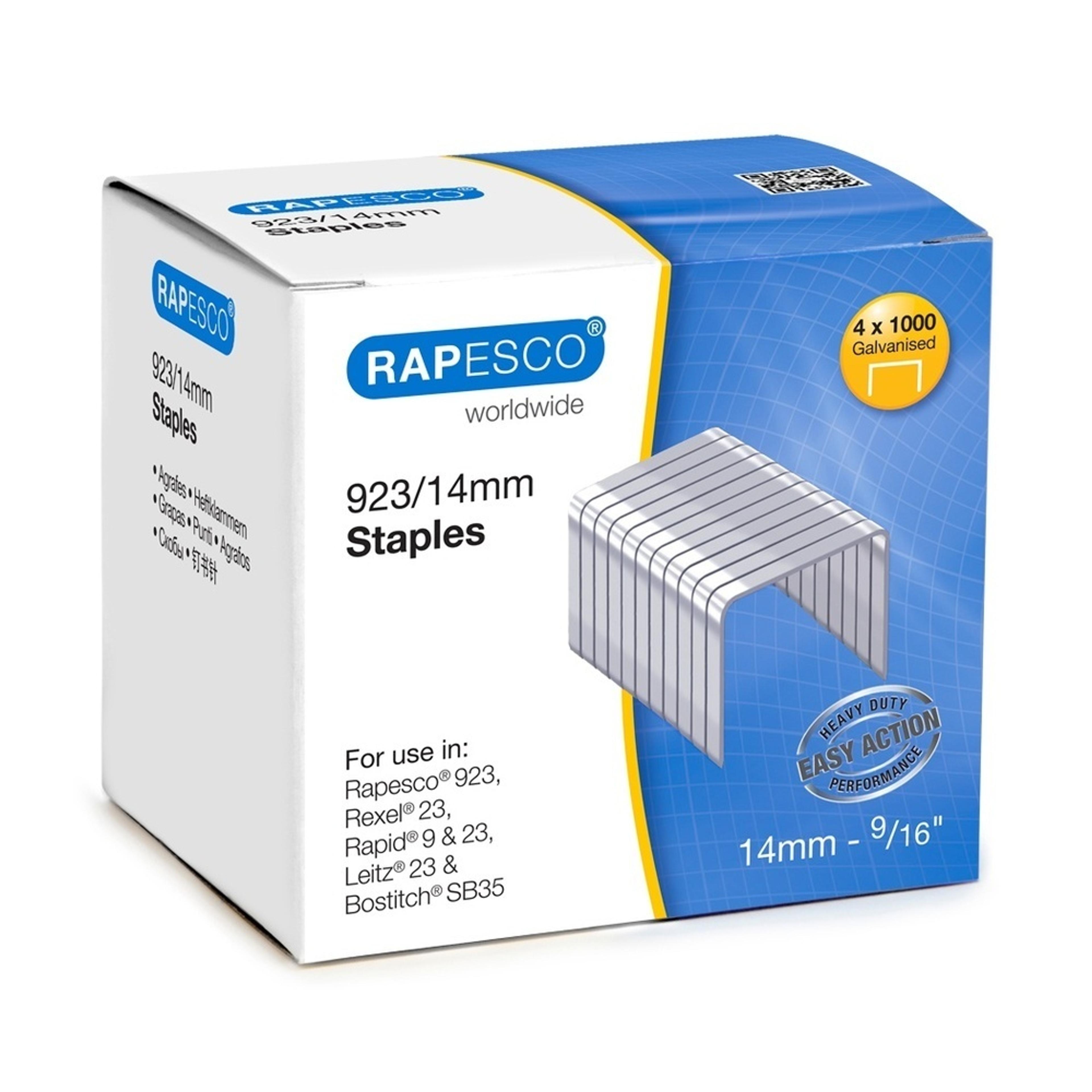Rapesco No 23/14 Staples - Pack of 4000