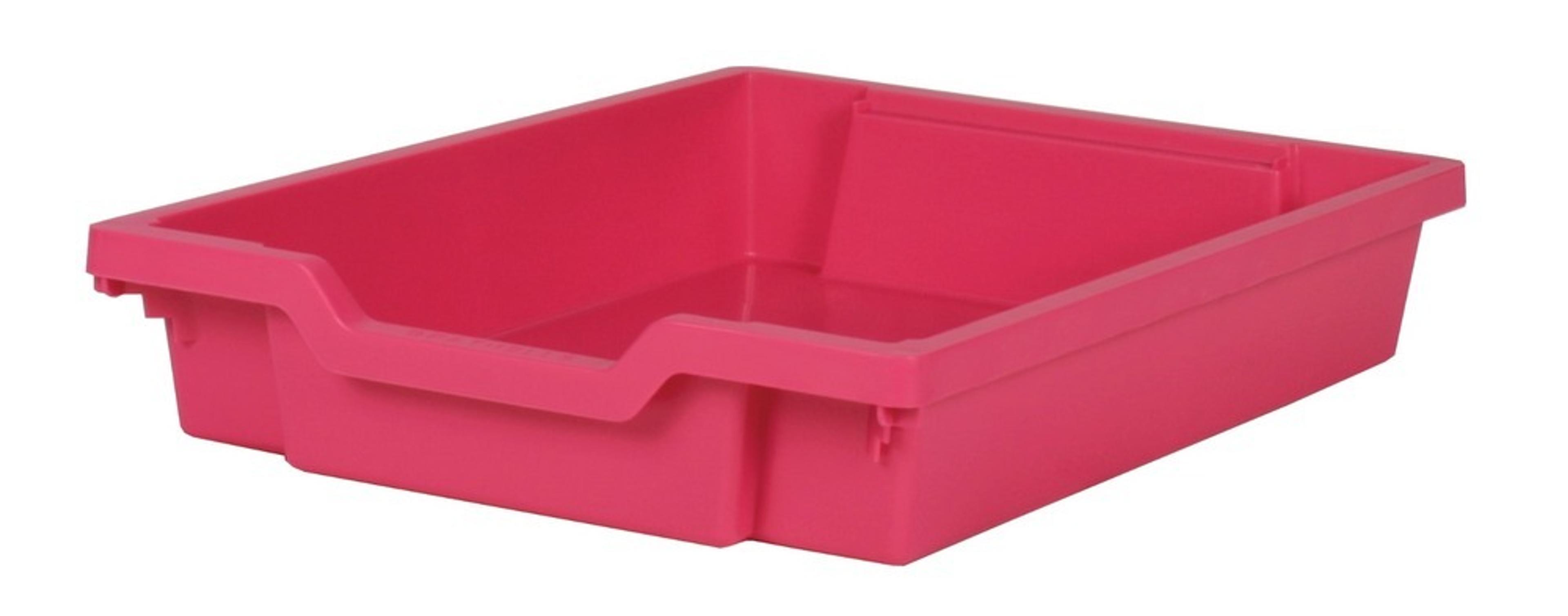 Shallow Storage Tray Fuchsia Pink