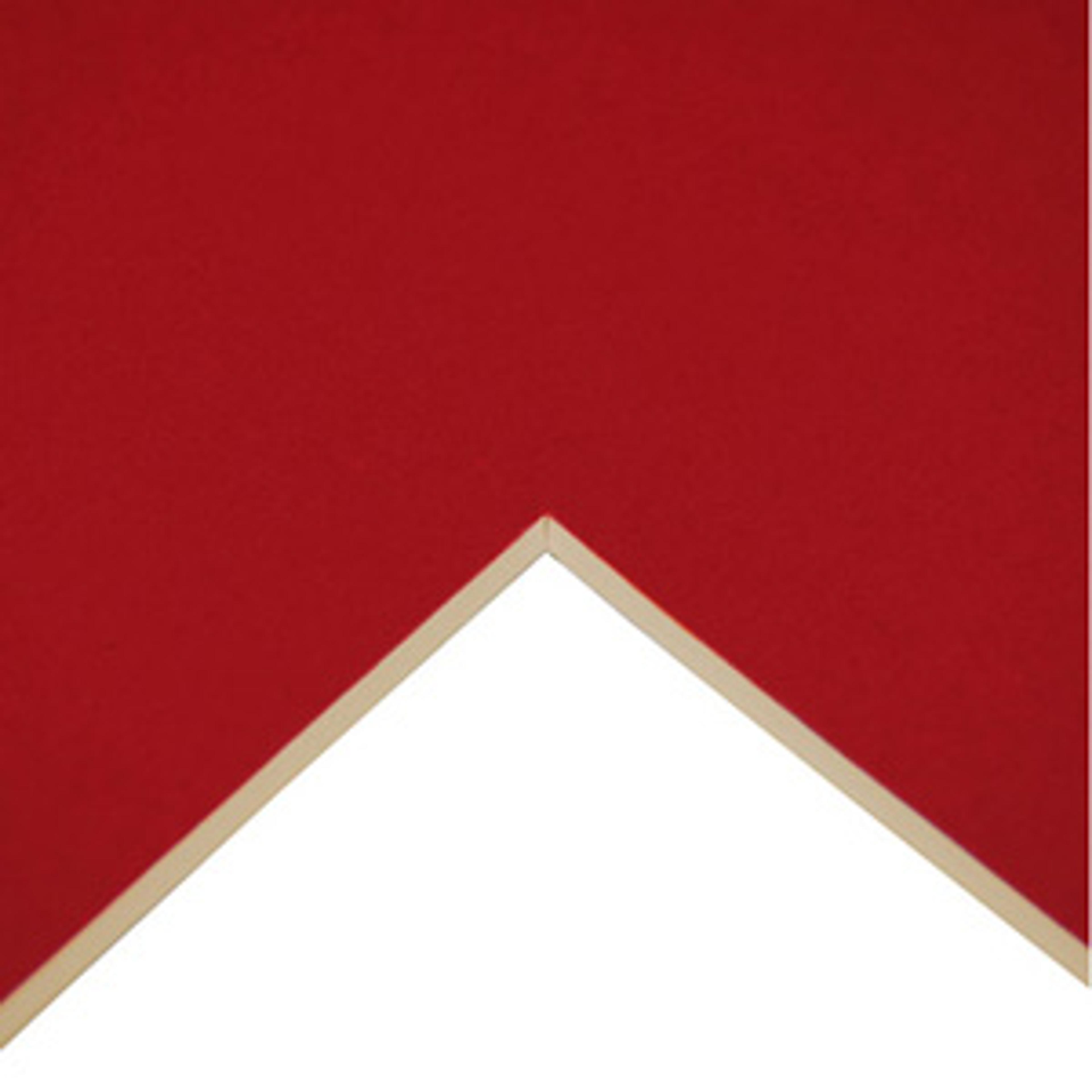 Daler-Rowney Mounting Board A1 - Pillar Box Red
