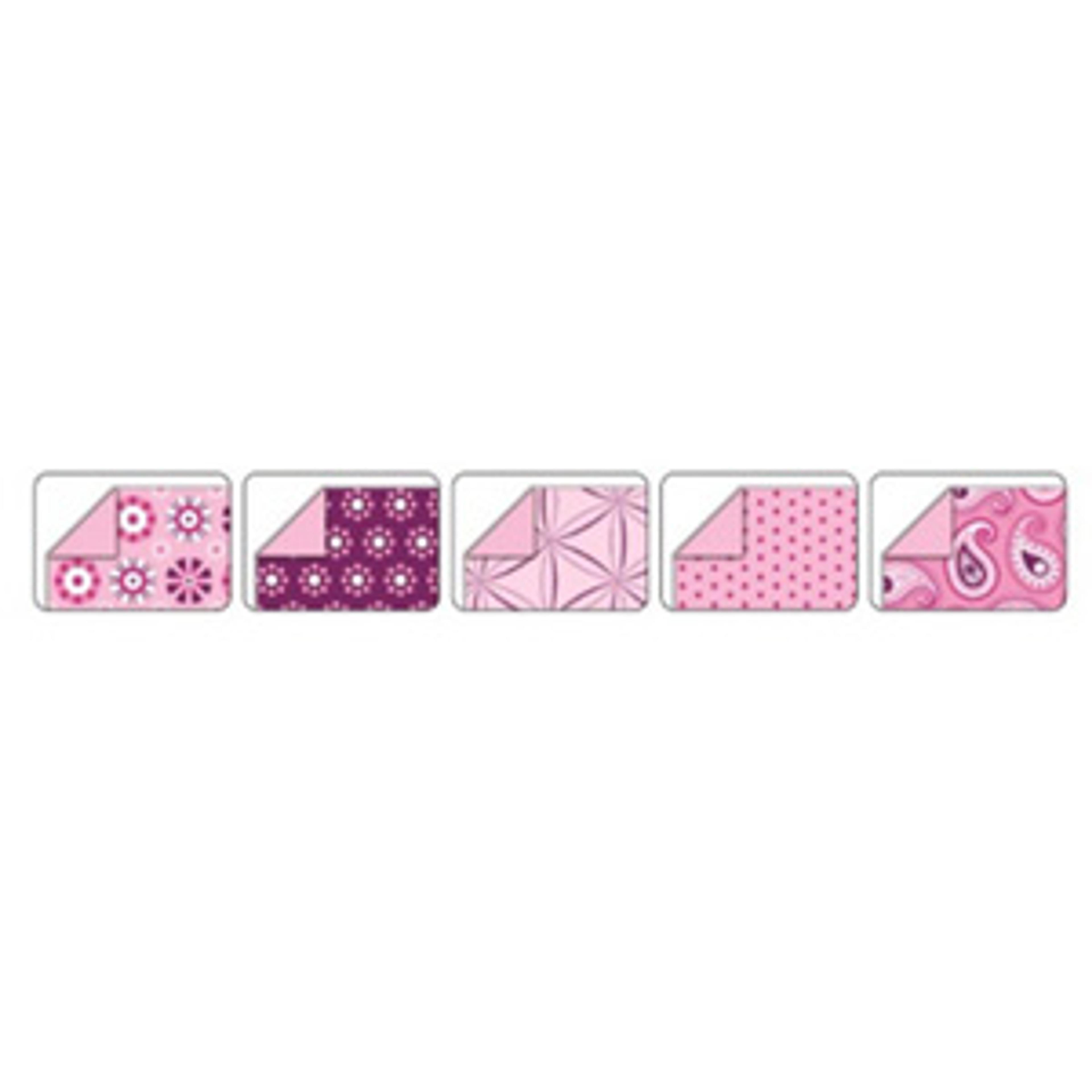 Craft Paper Packs - 150 x 150mm - Pink. Pack of 50