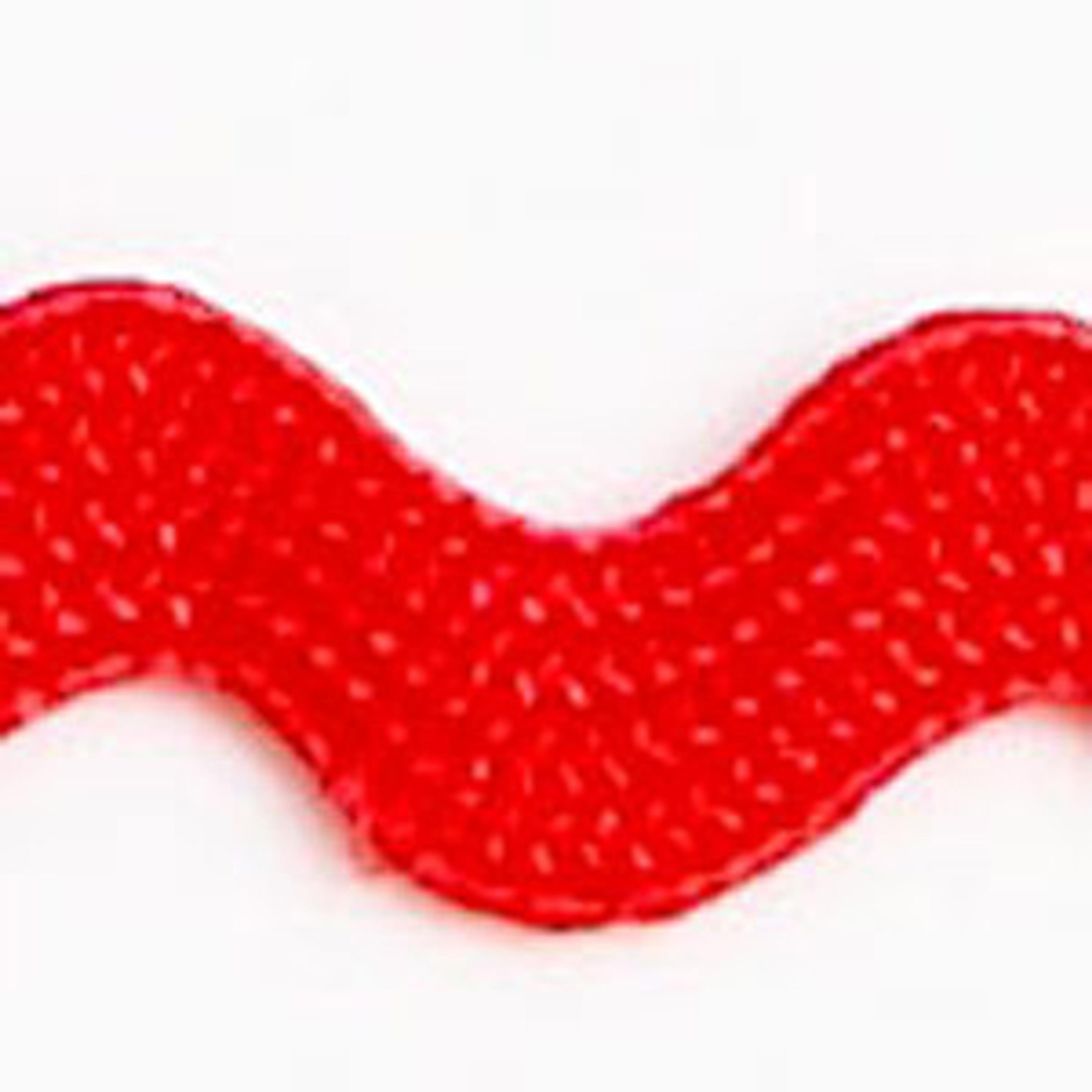 Ric Rac 5mm x 20m - Red 