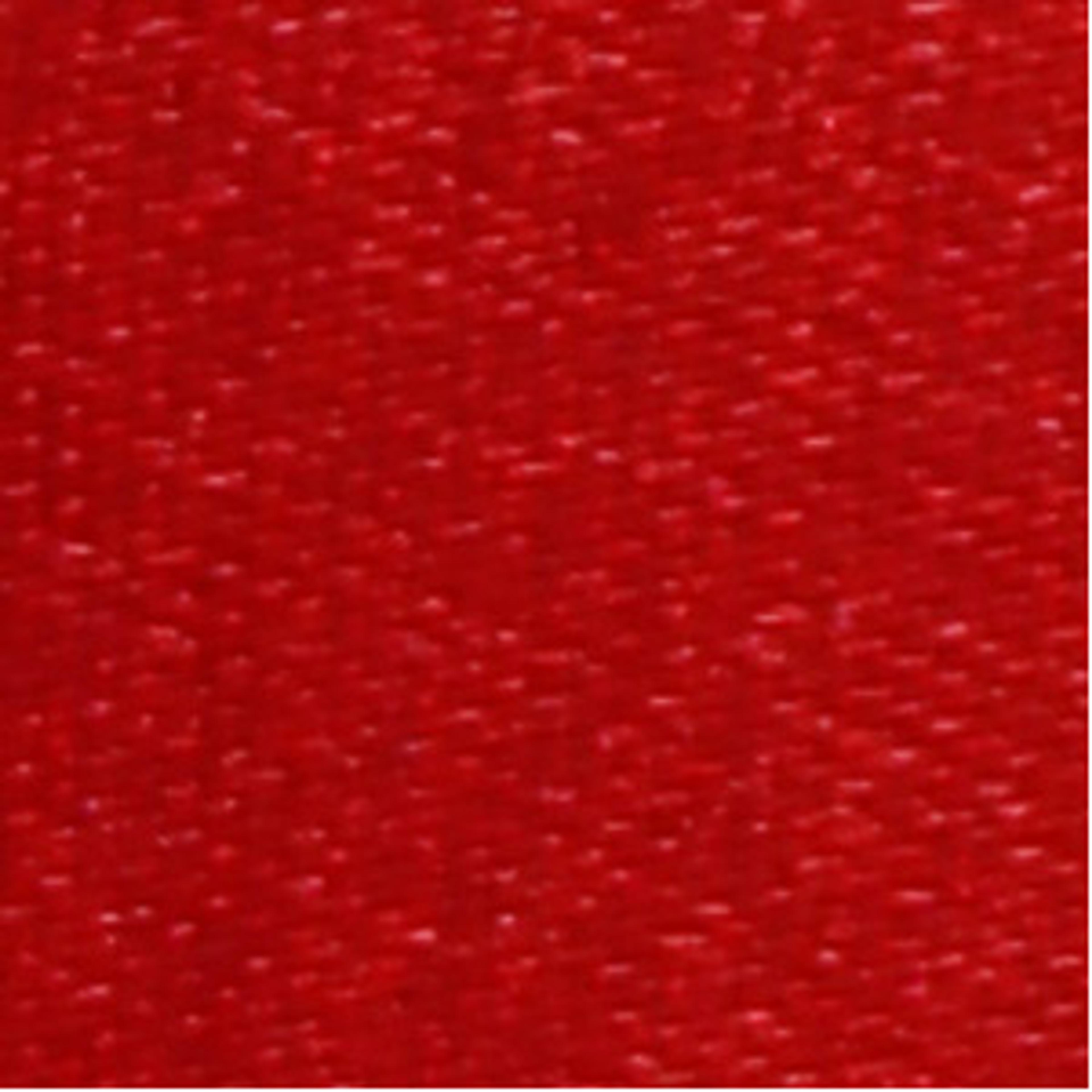 Double Satin Ribbon 3mm x 30m - Red