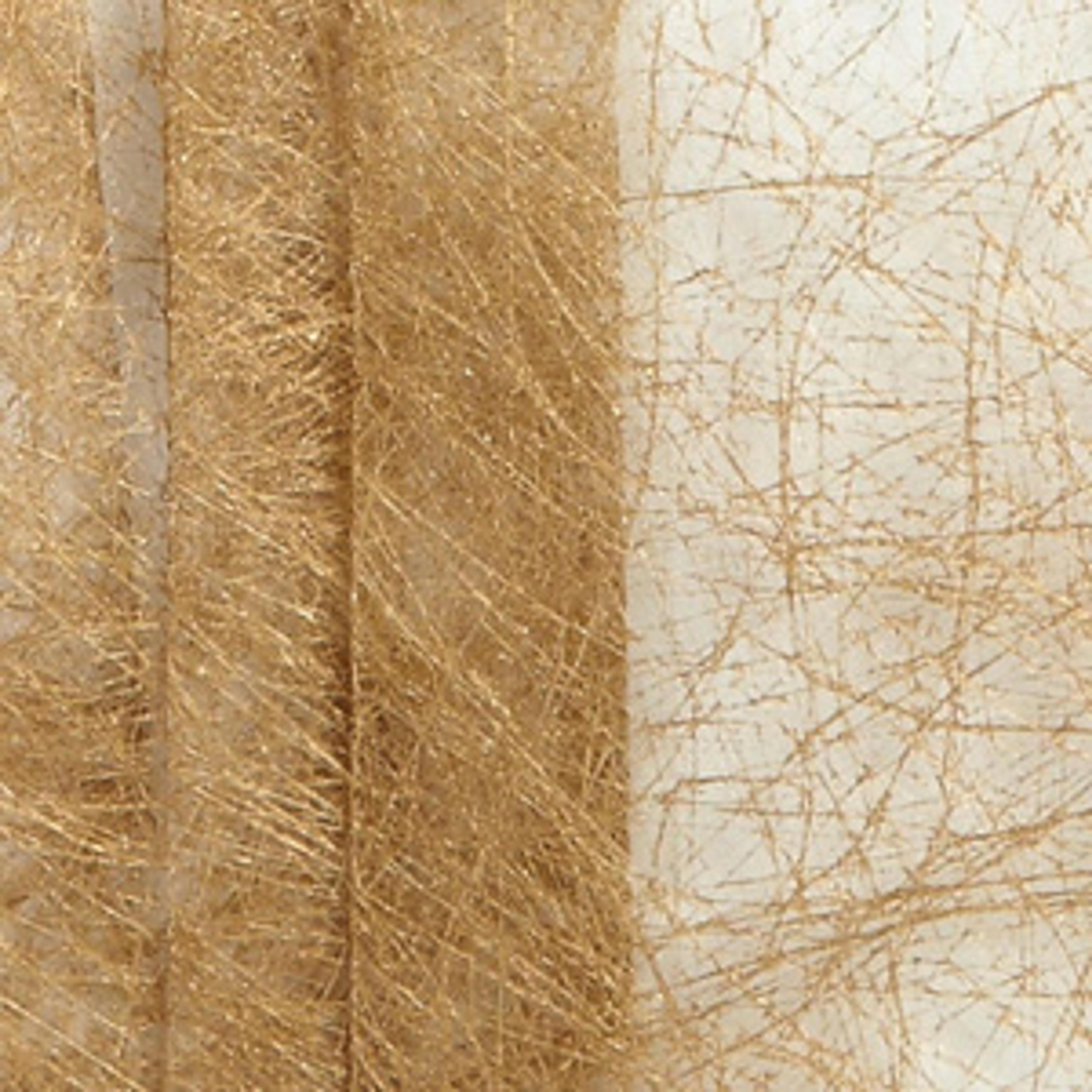 Fibre Mesh Sheets A4 - Gold. Pack of 10