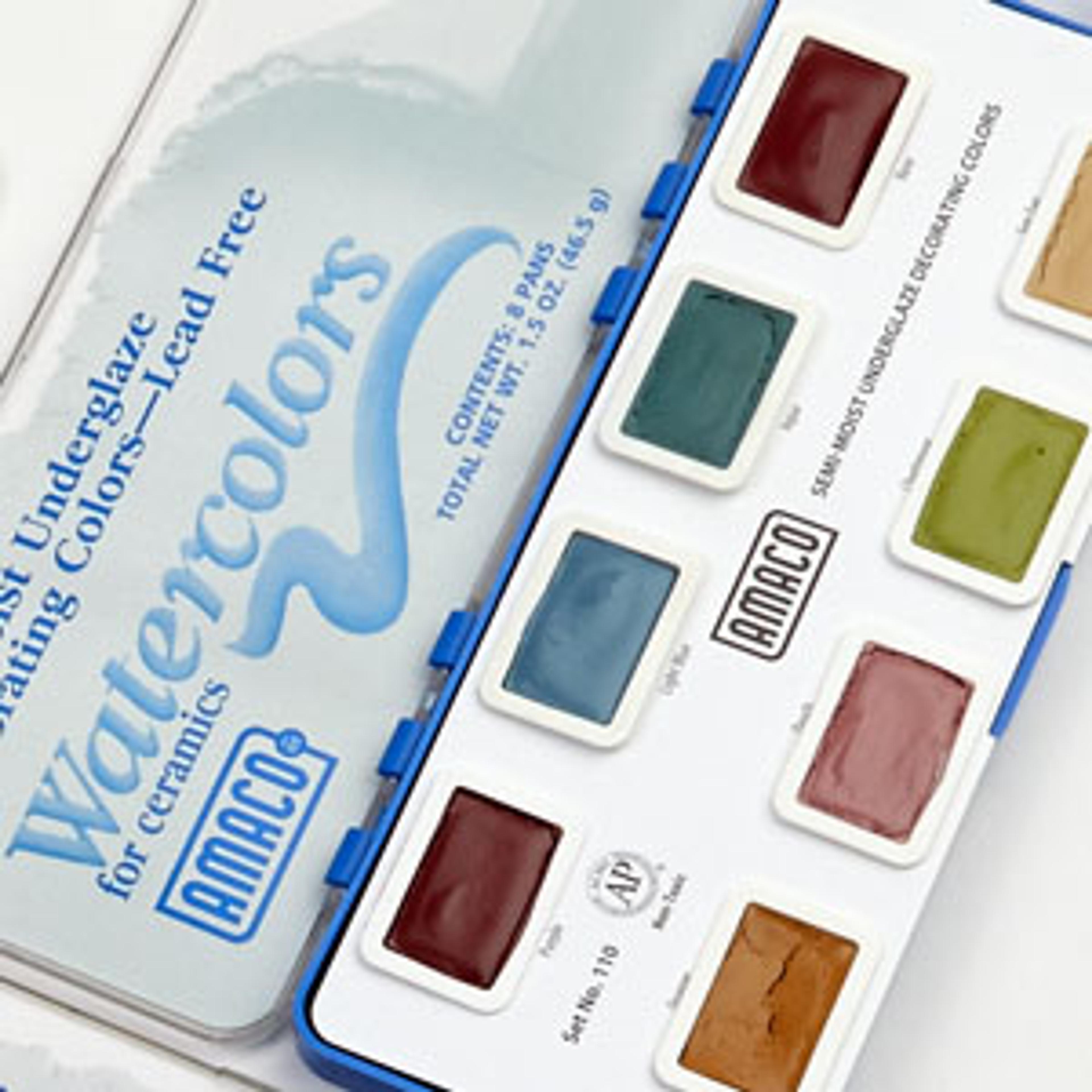 Ceramic Underglaze Watercolour - Set 3