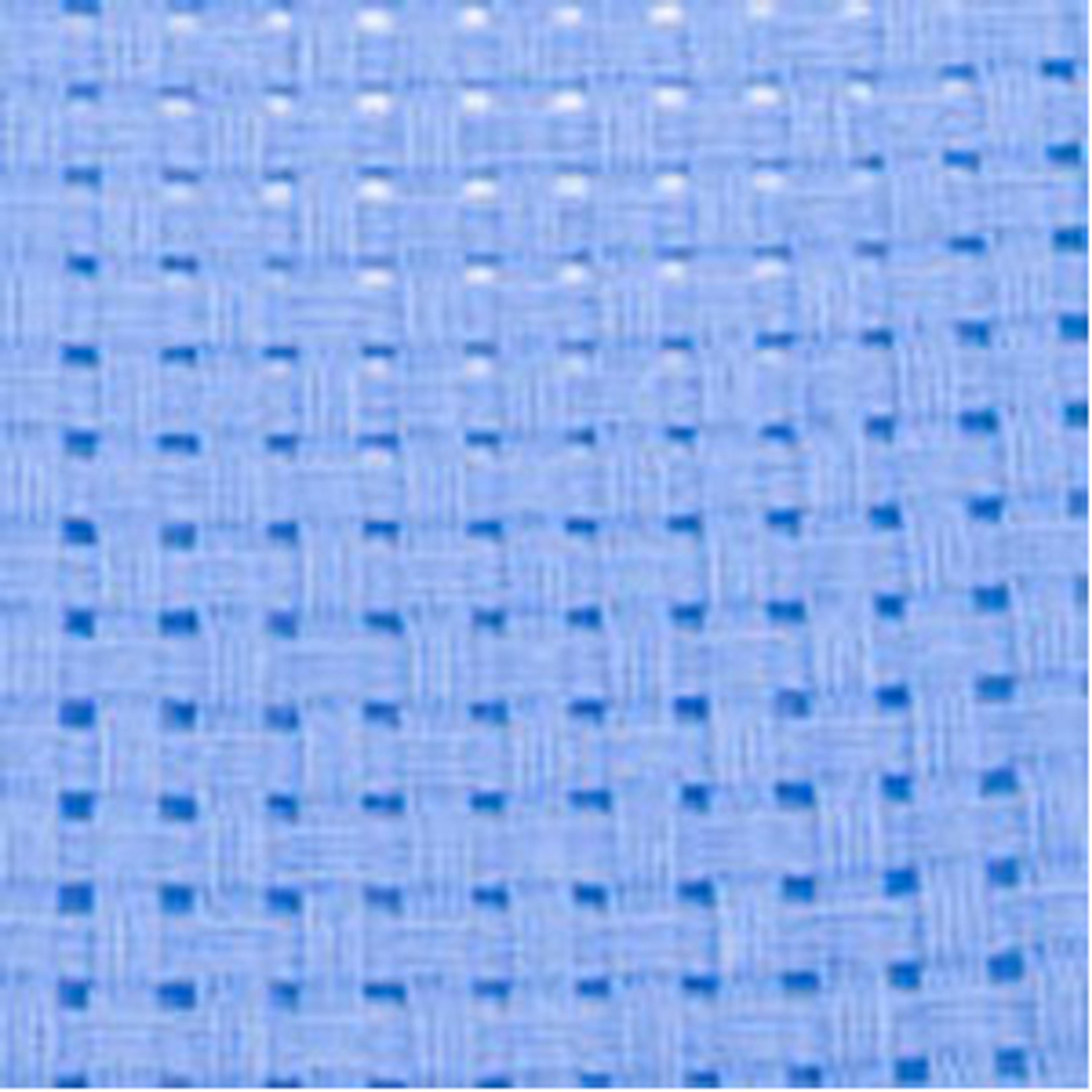 Coloured Cotton Binca Linden - Sky Blue. Per metre