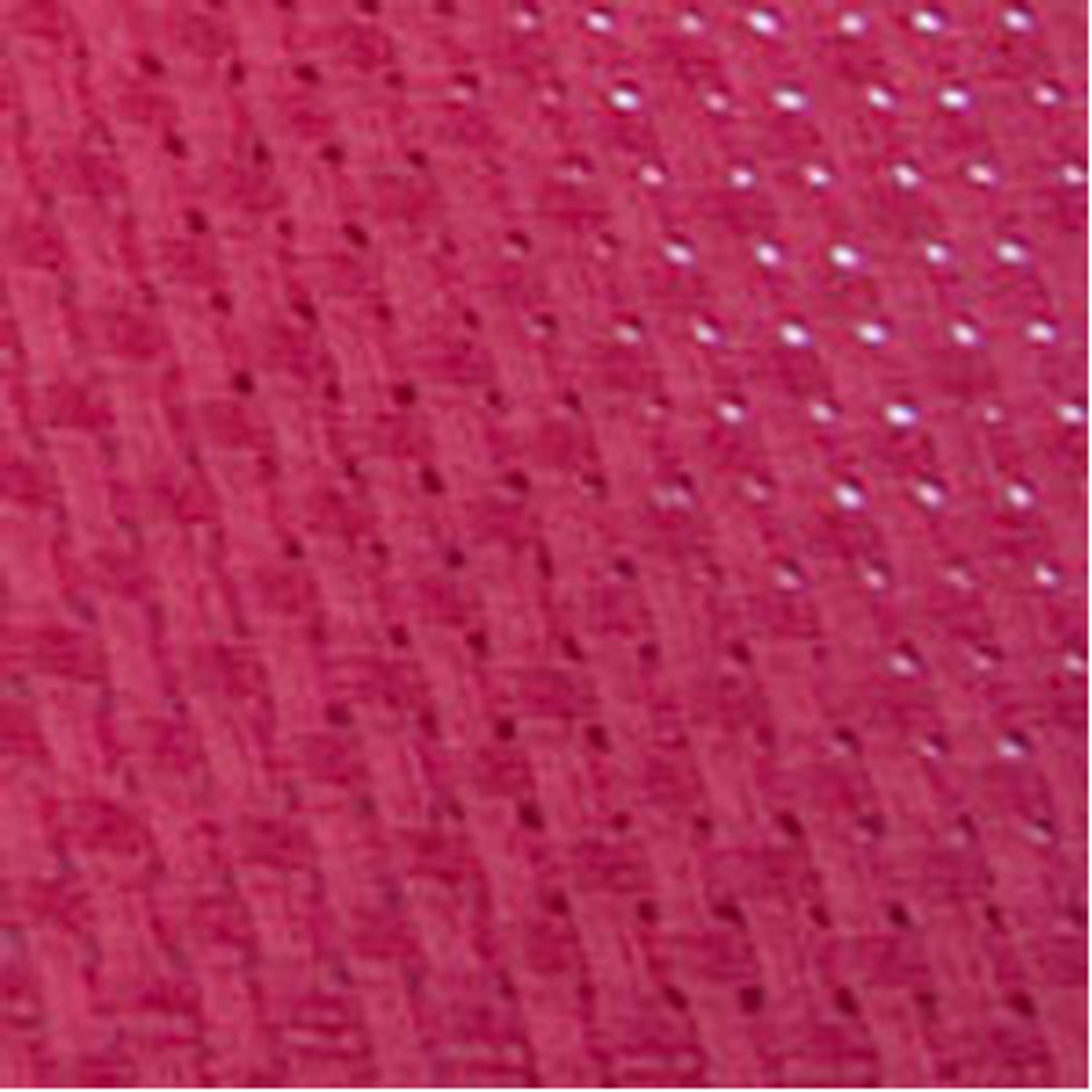 Coloured Cotton Binca Linden - Flame Red. Per metre