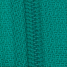 Closed End Zips - 20cm/8" - Green. Pack of 100