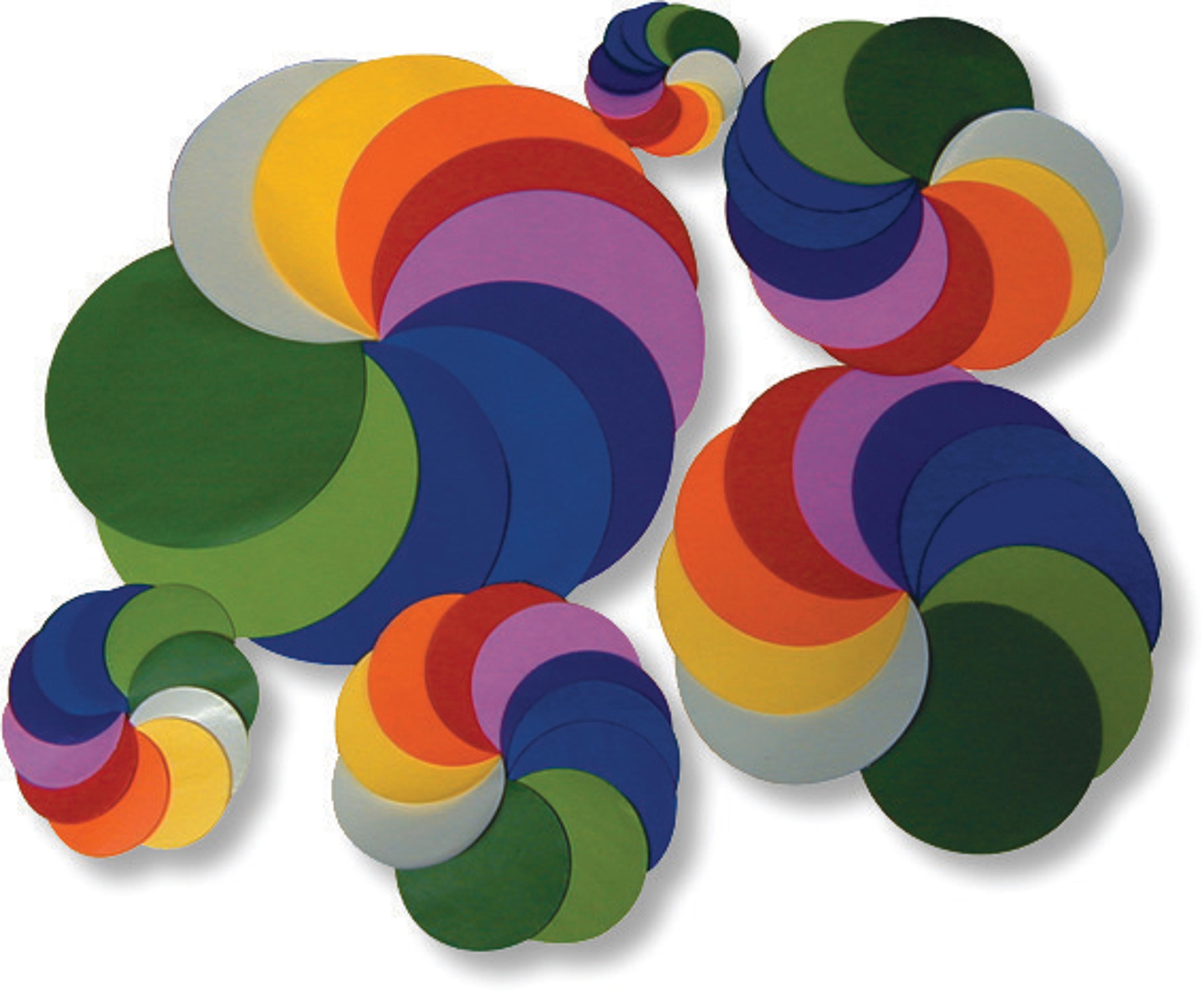 Tissue Paper 150mm Circles Assorted - Pack of 480