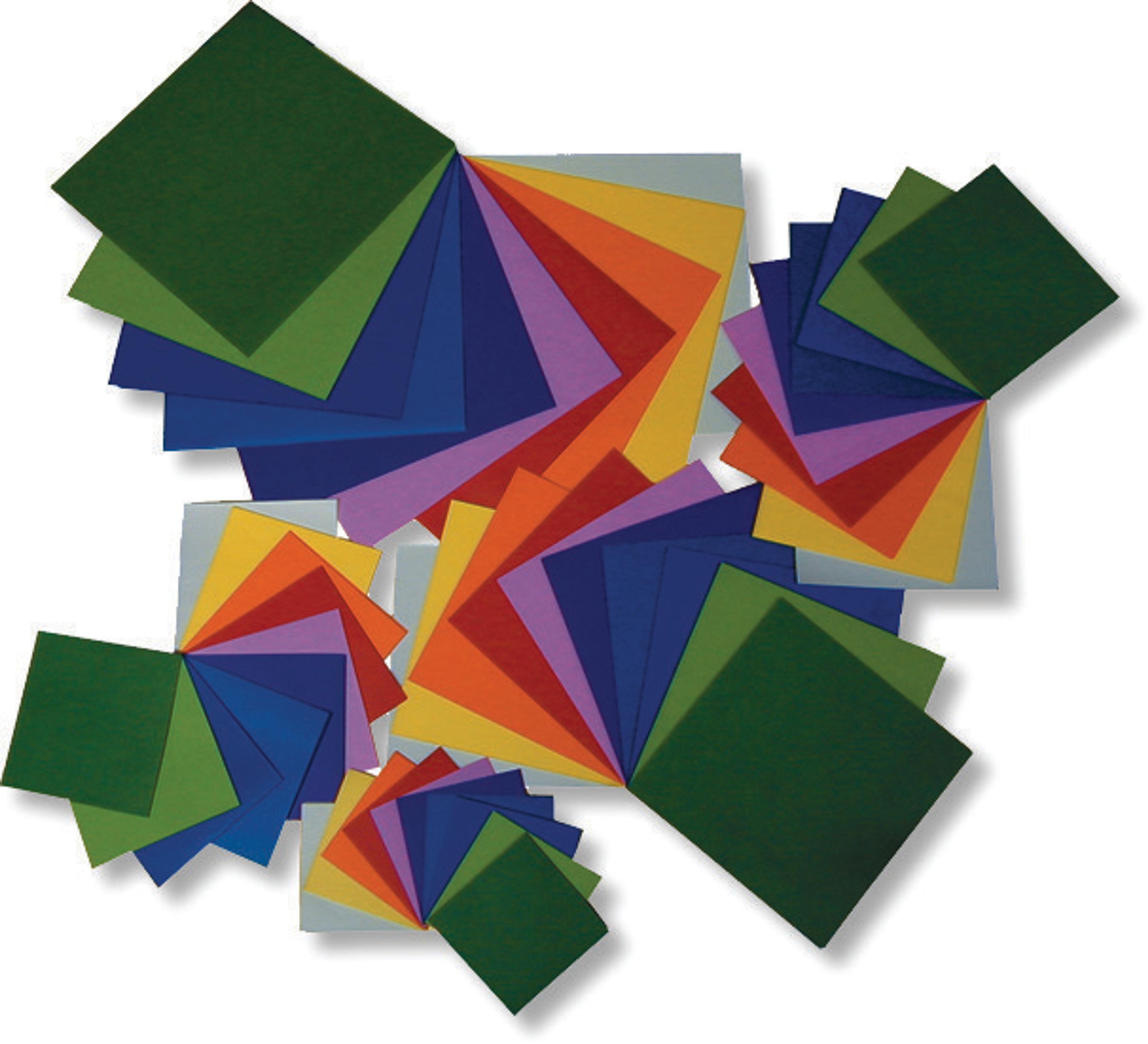 Tissue Paper 150mm Squares Assorted - Pack of 480