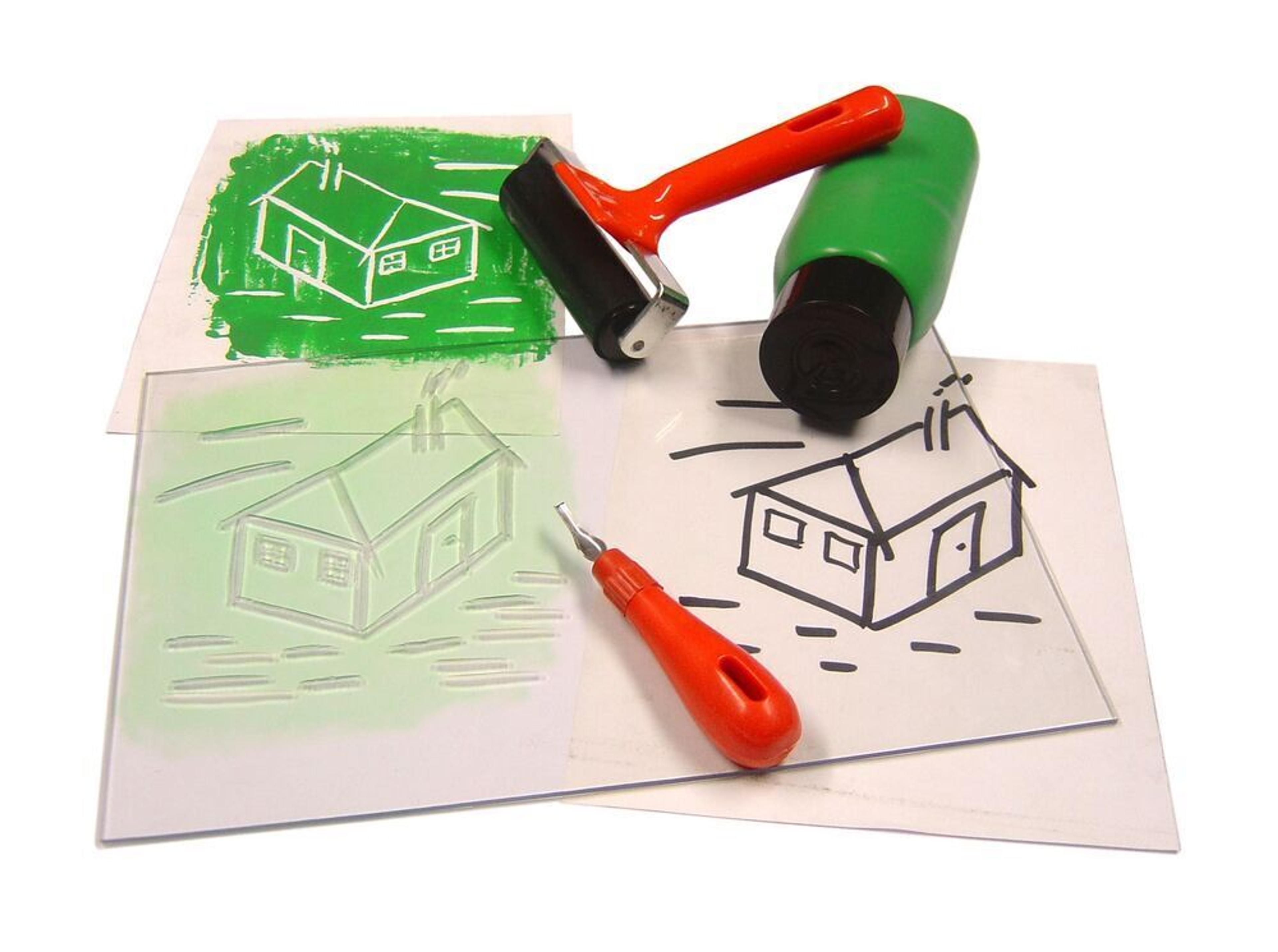 Transparent Polymer Block 150 x 200mm - Pack of 10