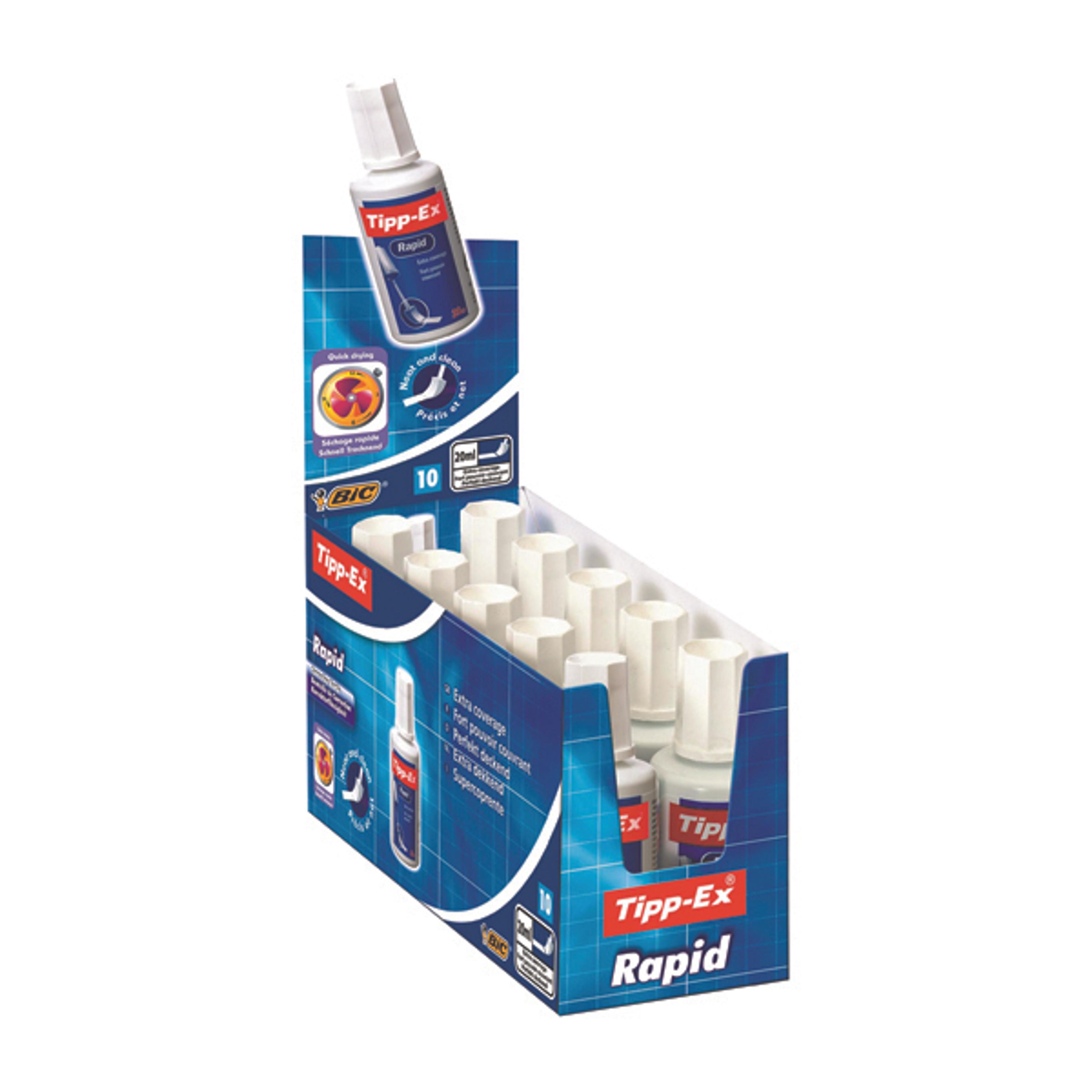 Tipp-Ex Rapid Fluid - Pack of 10