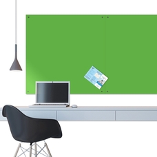 ColourPlus Unframed Felt Noticeboard 1200 x 1200mm - Apple Green