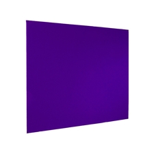 ColourPlus Unframed Felt Noticeboard 1200 x 1200mm - Purple