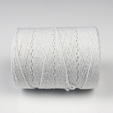 100% Cotton Piping Cord - 2mm x 200m Reel - White