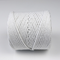 100% Cotton Piping Cord - 4mm x 80m Reel - White