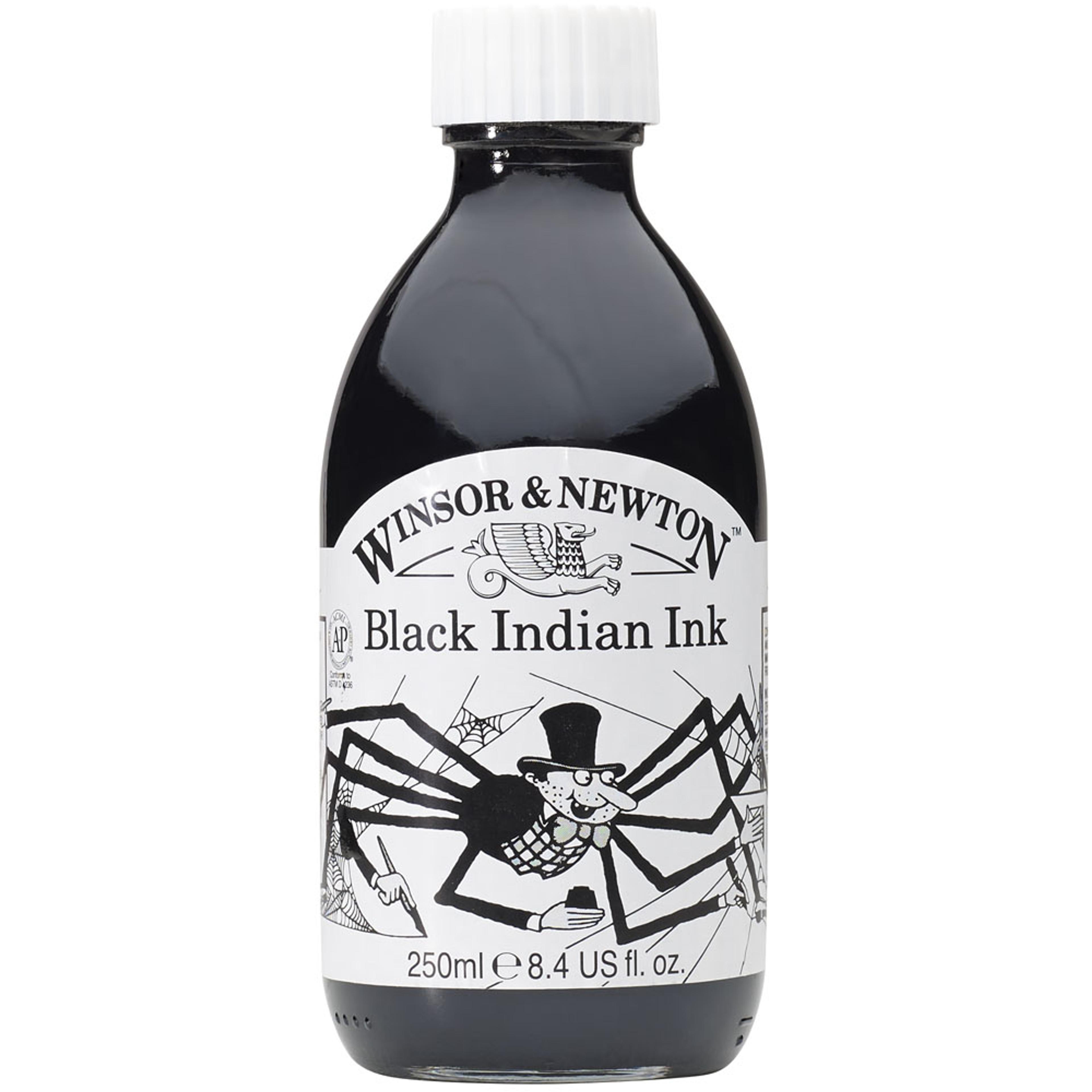Winsor & Newton Black Indian Ink - 250ml