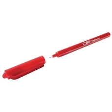 Fineliner Pens - Red - Pack of 10
