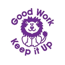 Xclamation Stamper - 'Good Work Keep It Up' Purple