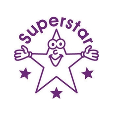 Xclamation Stamper - 'Super Star' Lilac