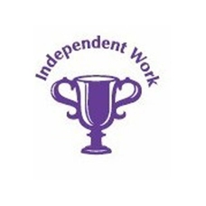 Xclamation Stamper - 'Independent Work' Purple