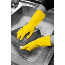 Extra Long Household Rubber Gloves - Long