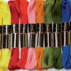 Anchor Cotton A Broder 30m Skeins - Assorted Brights. Pack of 10