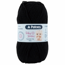Patons Acrylic Wool 50g - Black