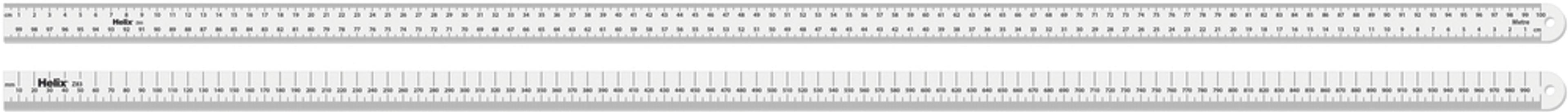 Helix Ruler 1m