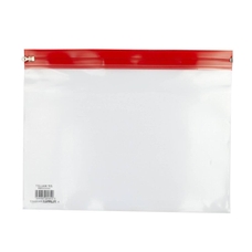Zip Wallets A4 - Red - Pack of 25