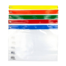 Zip Wallets A4 Plus - Assorted - Pack of 100