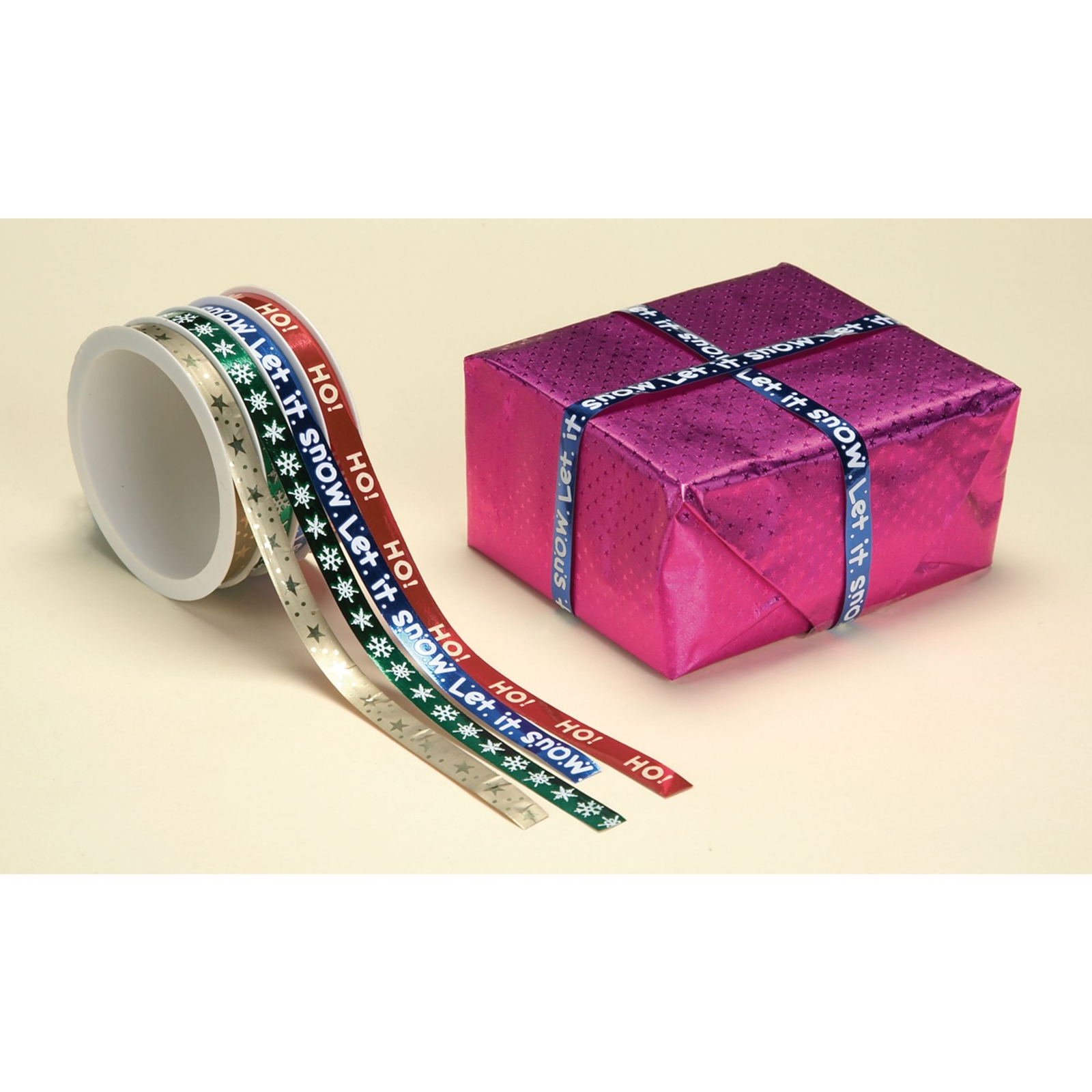 Festive Ribbon - Pack of 4