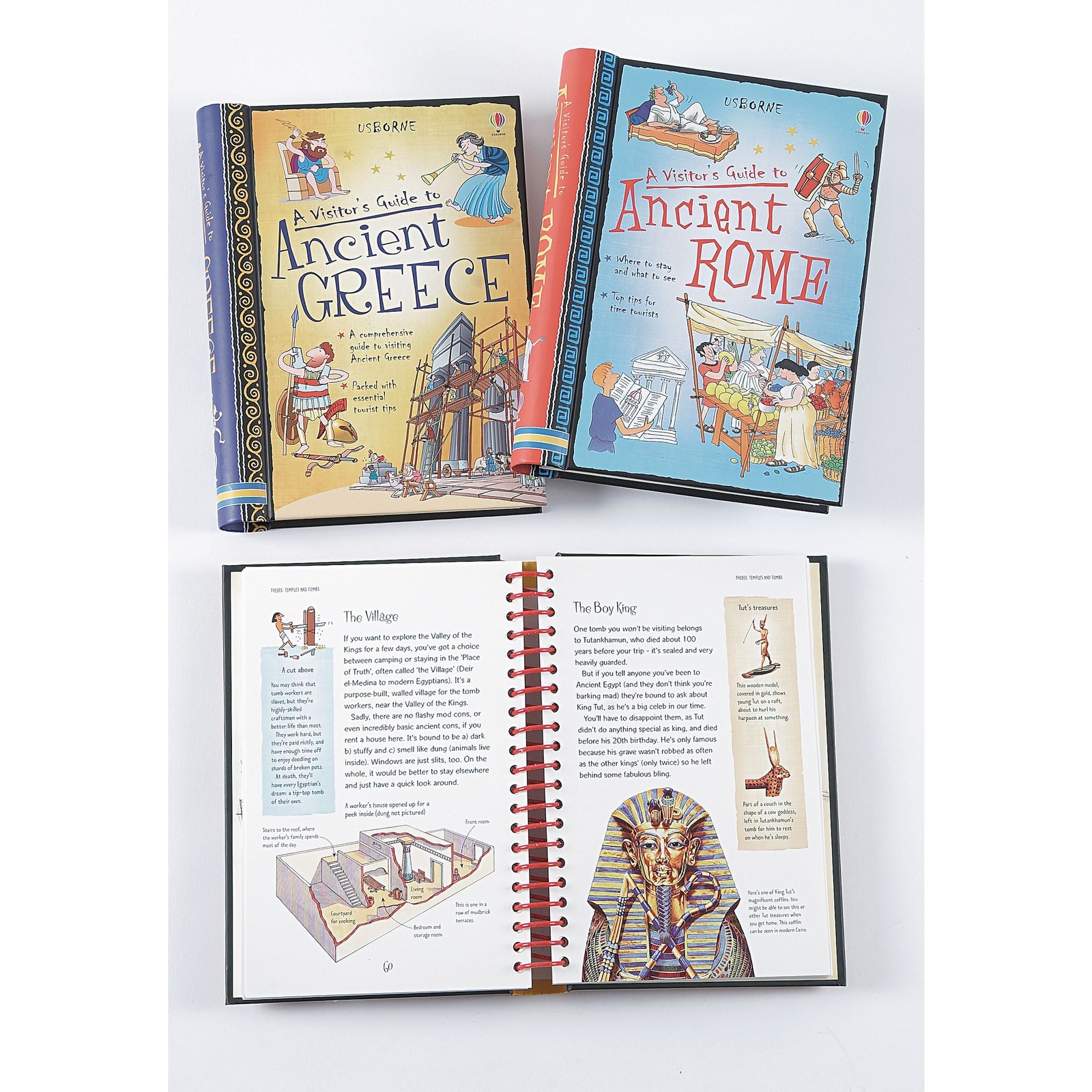 Visitors Guides to Ancient Greece, Rome and Egypt