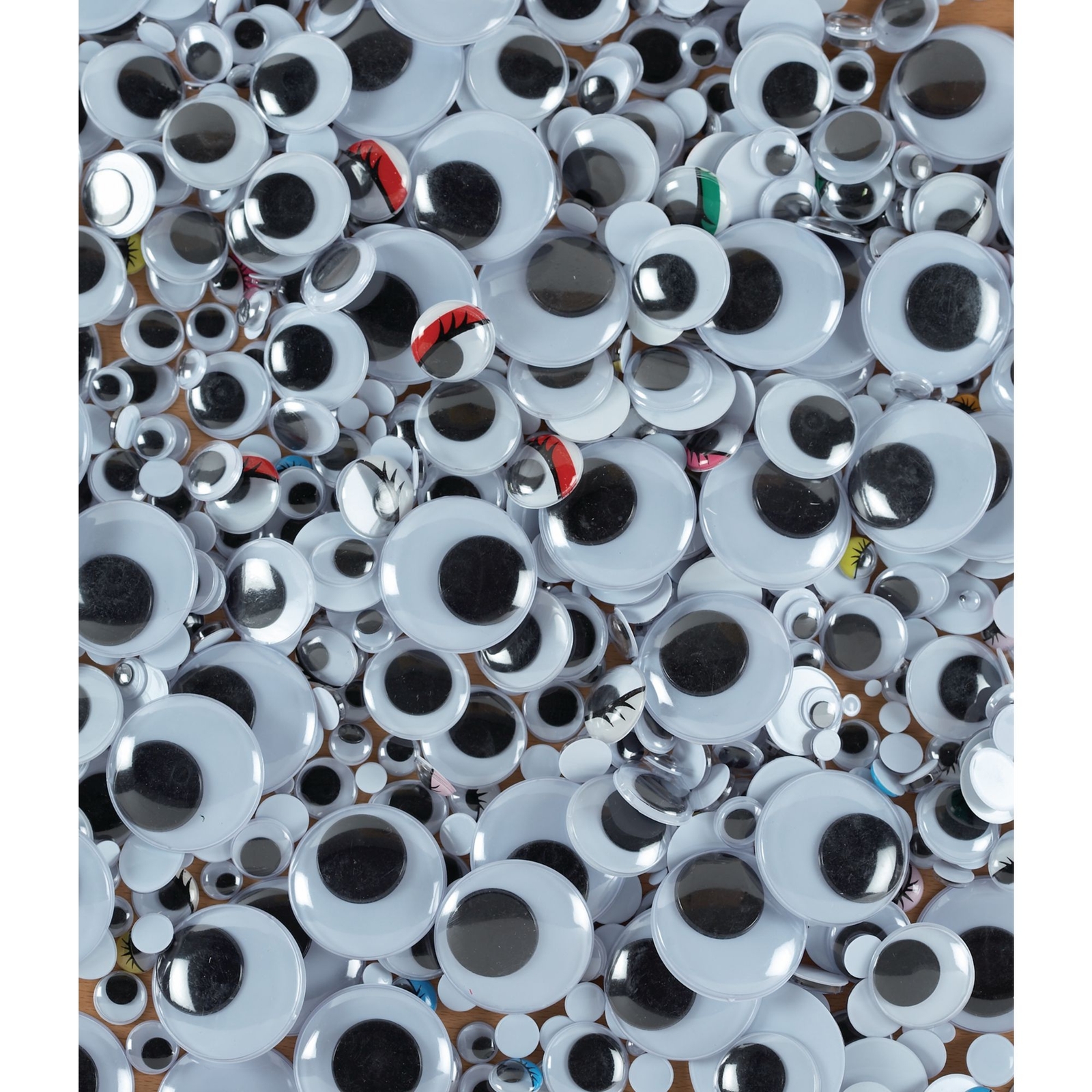 Classmates Wiggly Eyes - Assorted - Pack x1000