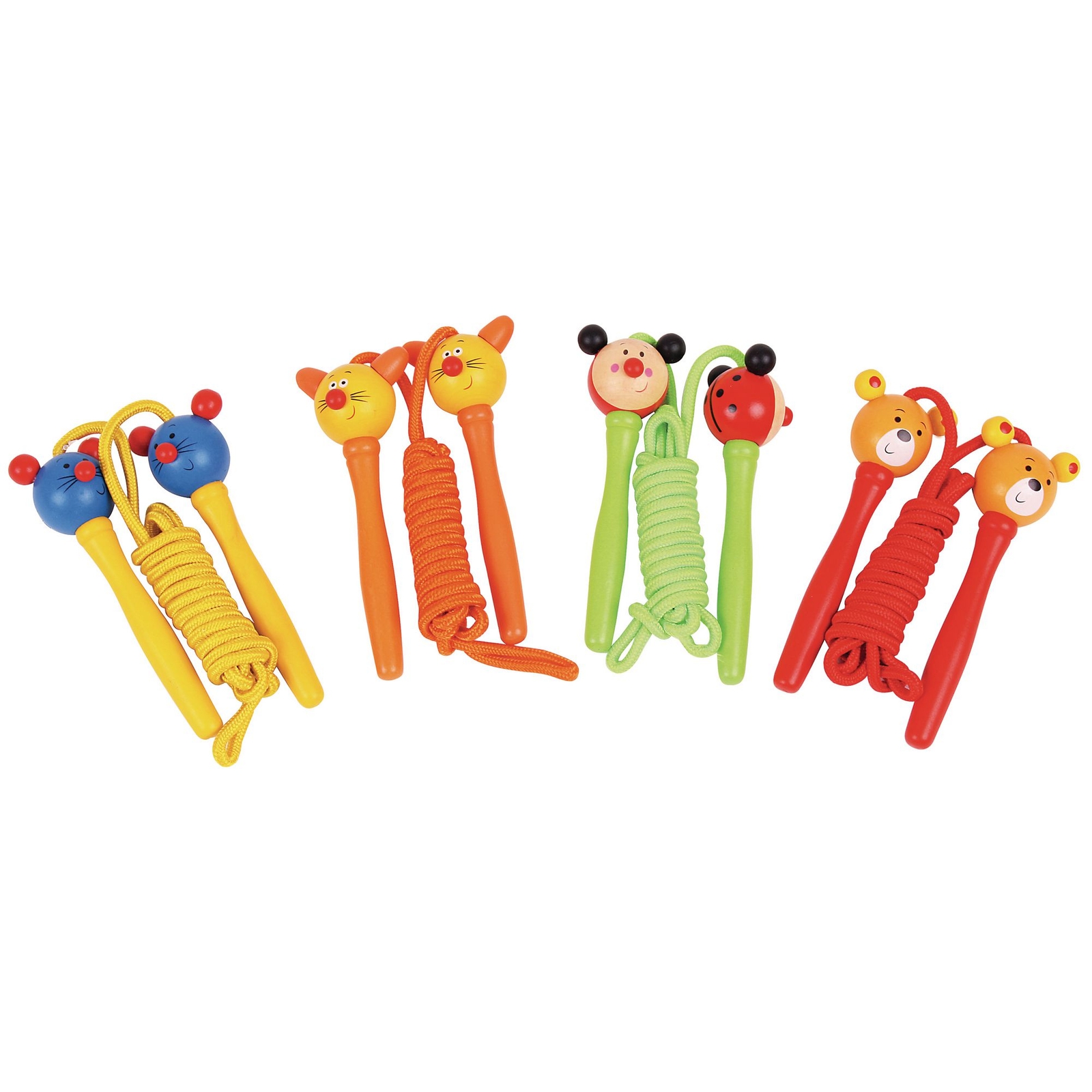 Coloured Skipping Rope - Pack of 4