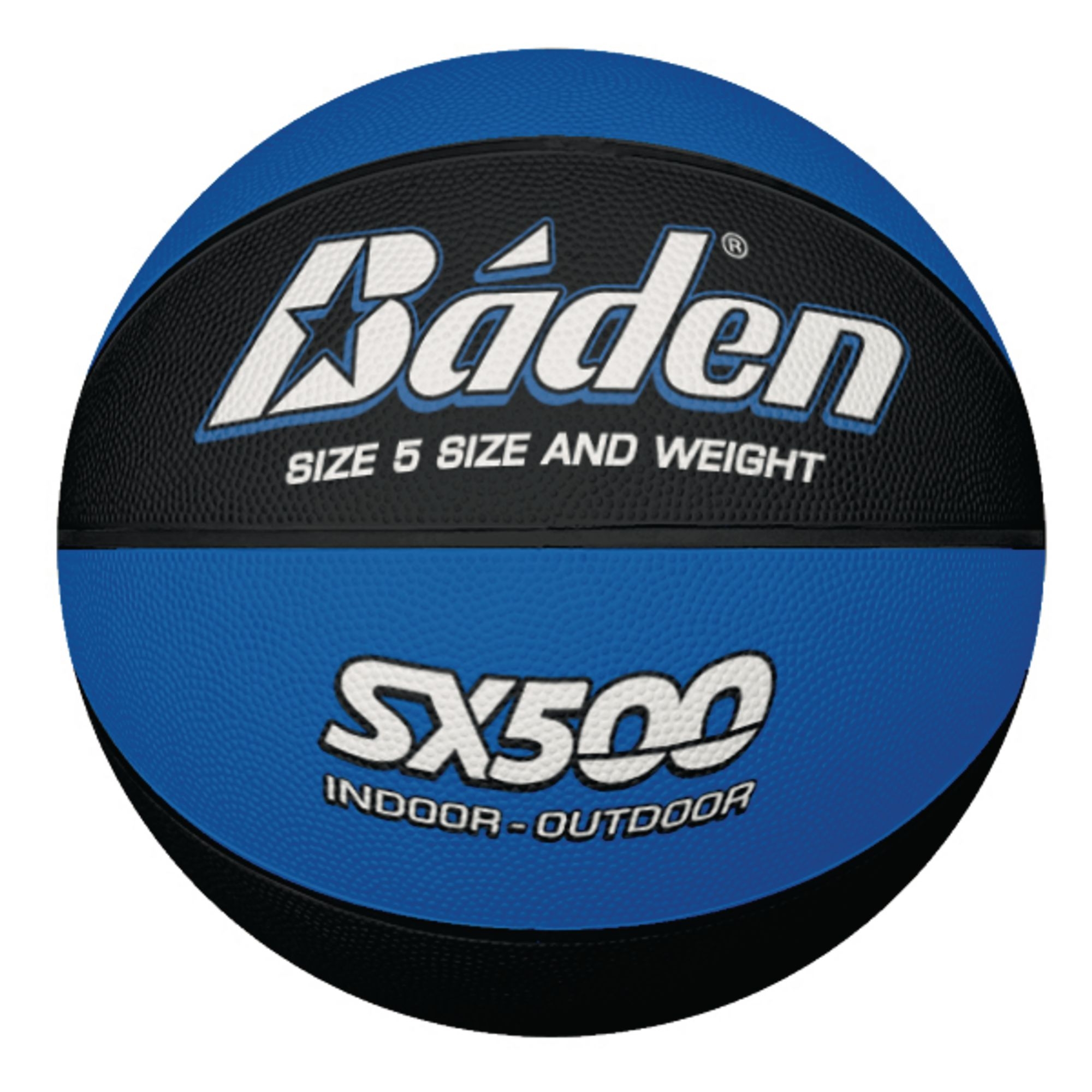 Baden SX500 Basketball - Size 5 - Blue/Black