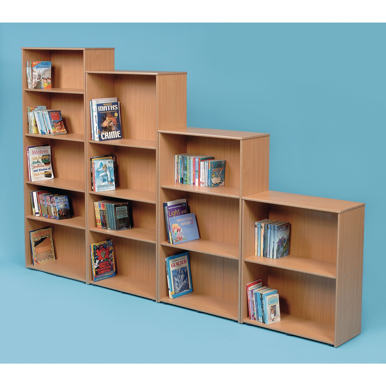 CM Single Sided Bookcase H1245mm