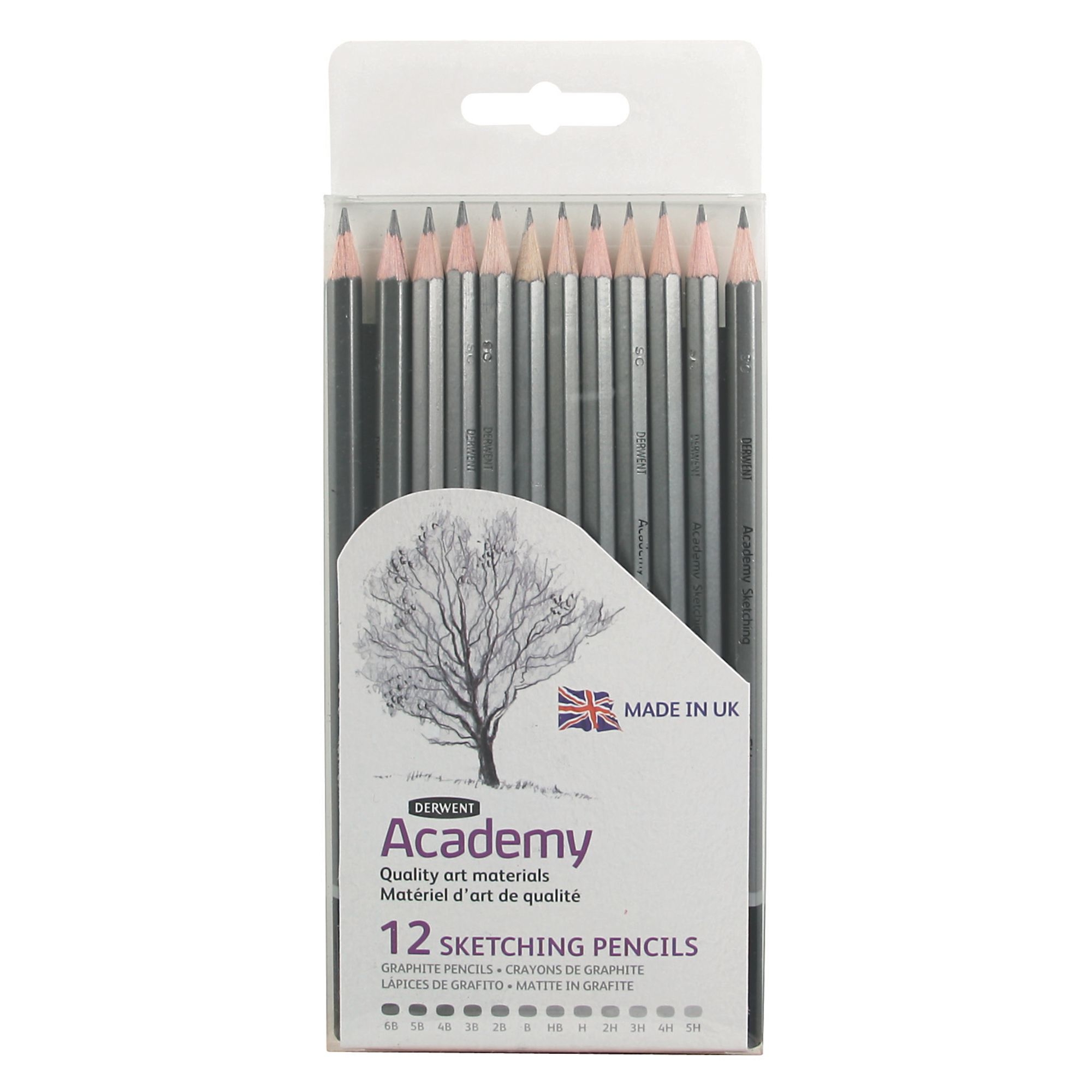 Derwent Acad Sketch PencilsP12